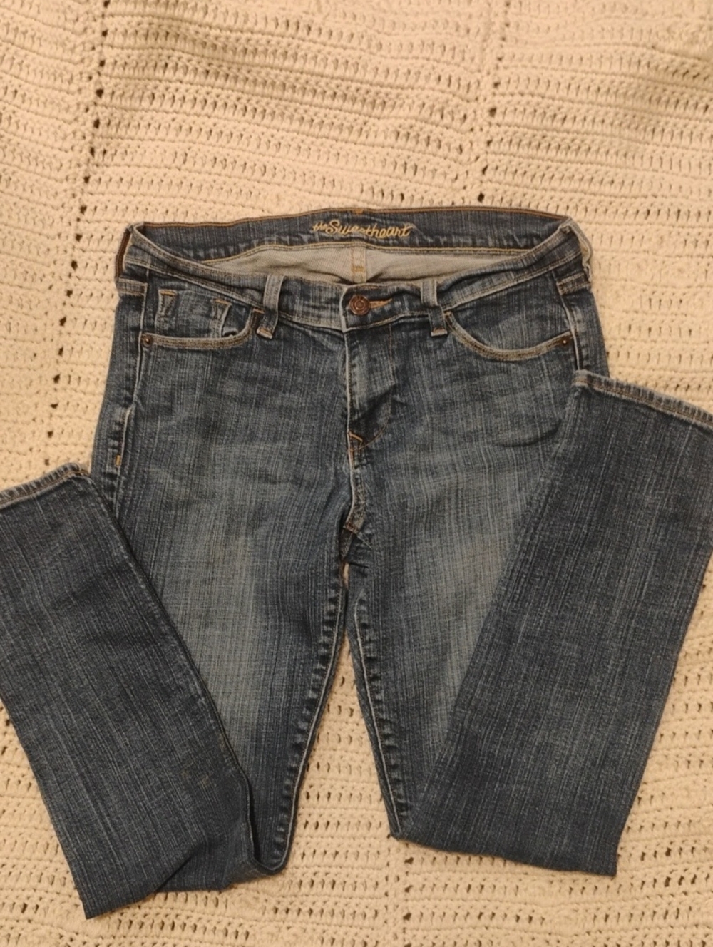 Old Navy Women's Skinny Jeans in Faded Blue Wash